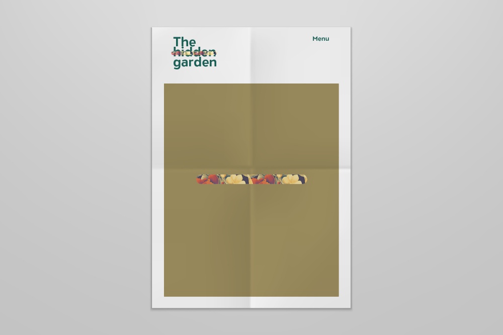 The Hide Flims Poster Plakat Branding Corporate Design Hidden Garden Grafik Editorial Social Media Online Crossmedia