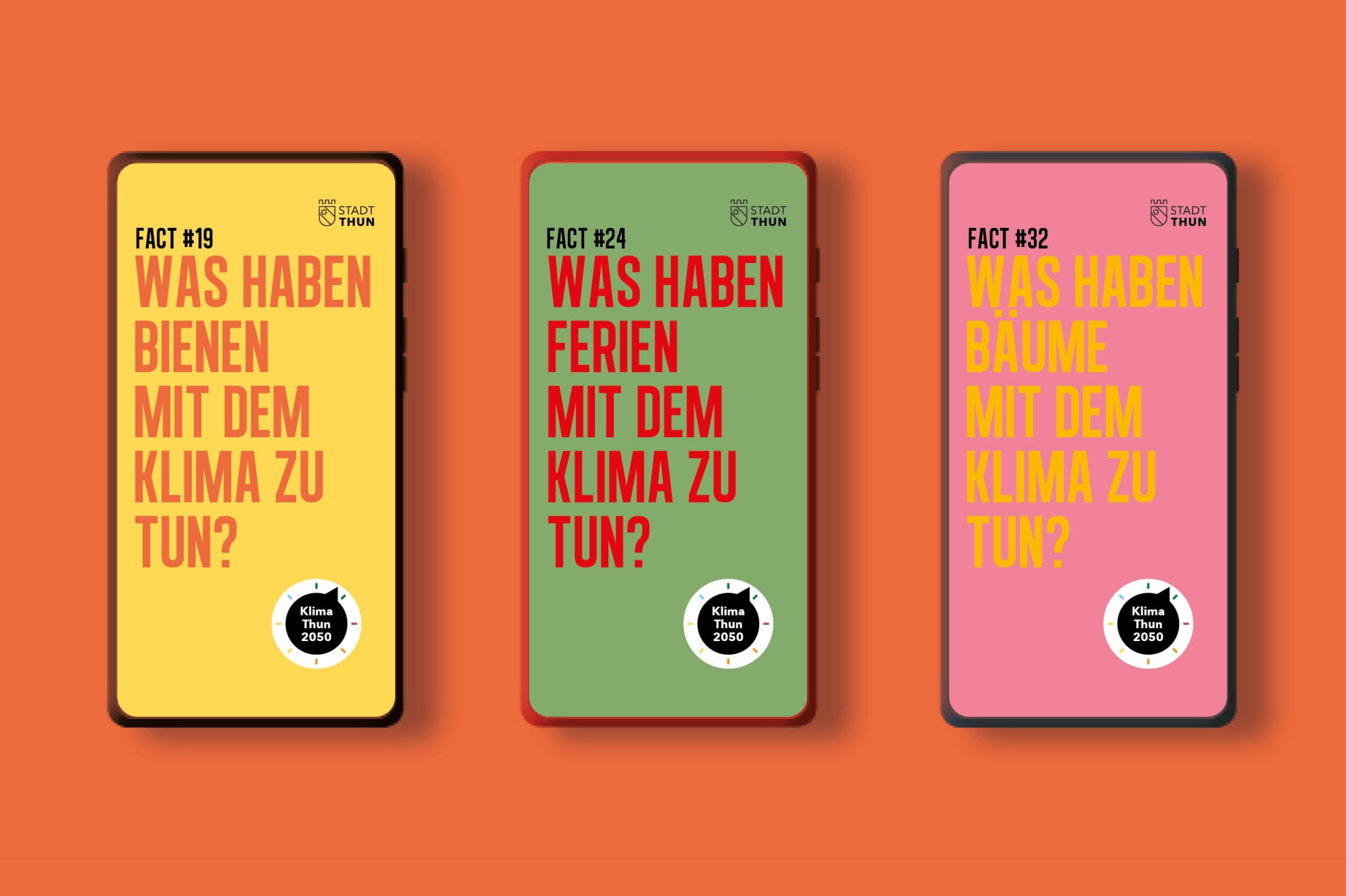 Klima Klimaschutz Klima Thun 2050