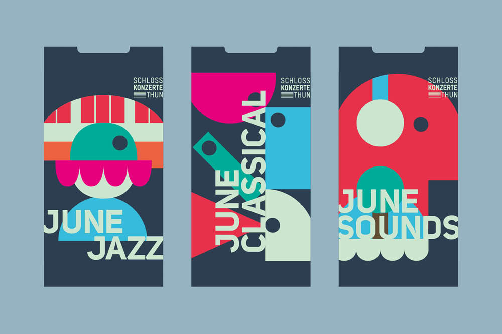 Plakate Verpackung Animation