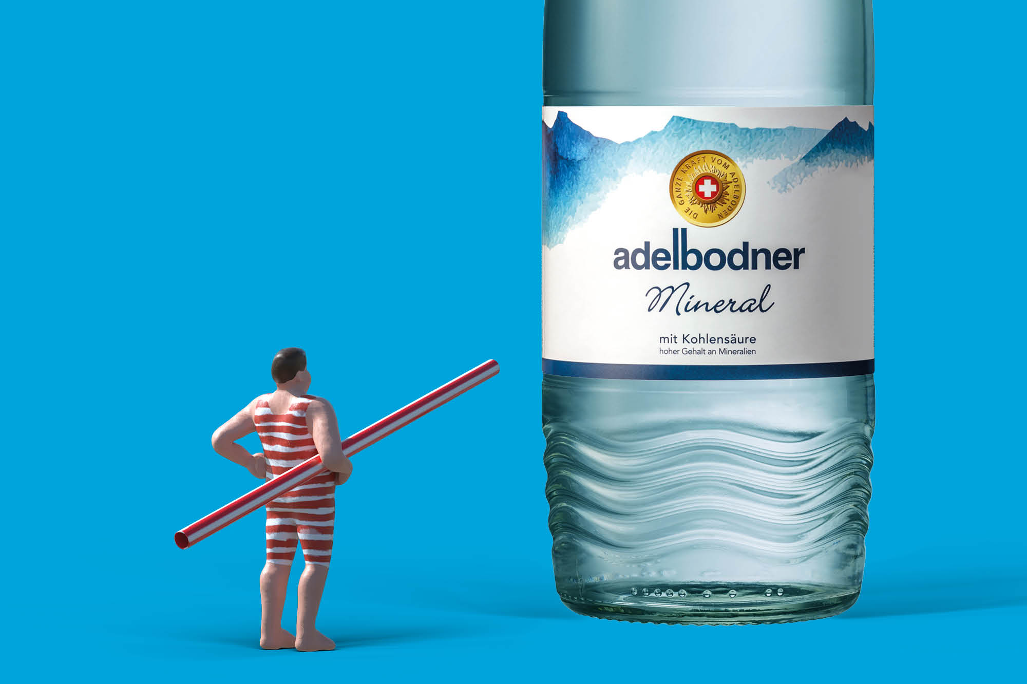 Adelbodner Mineral, Packaging, Produktdesign, Kampagne, Illustration